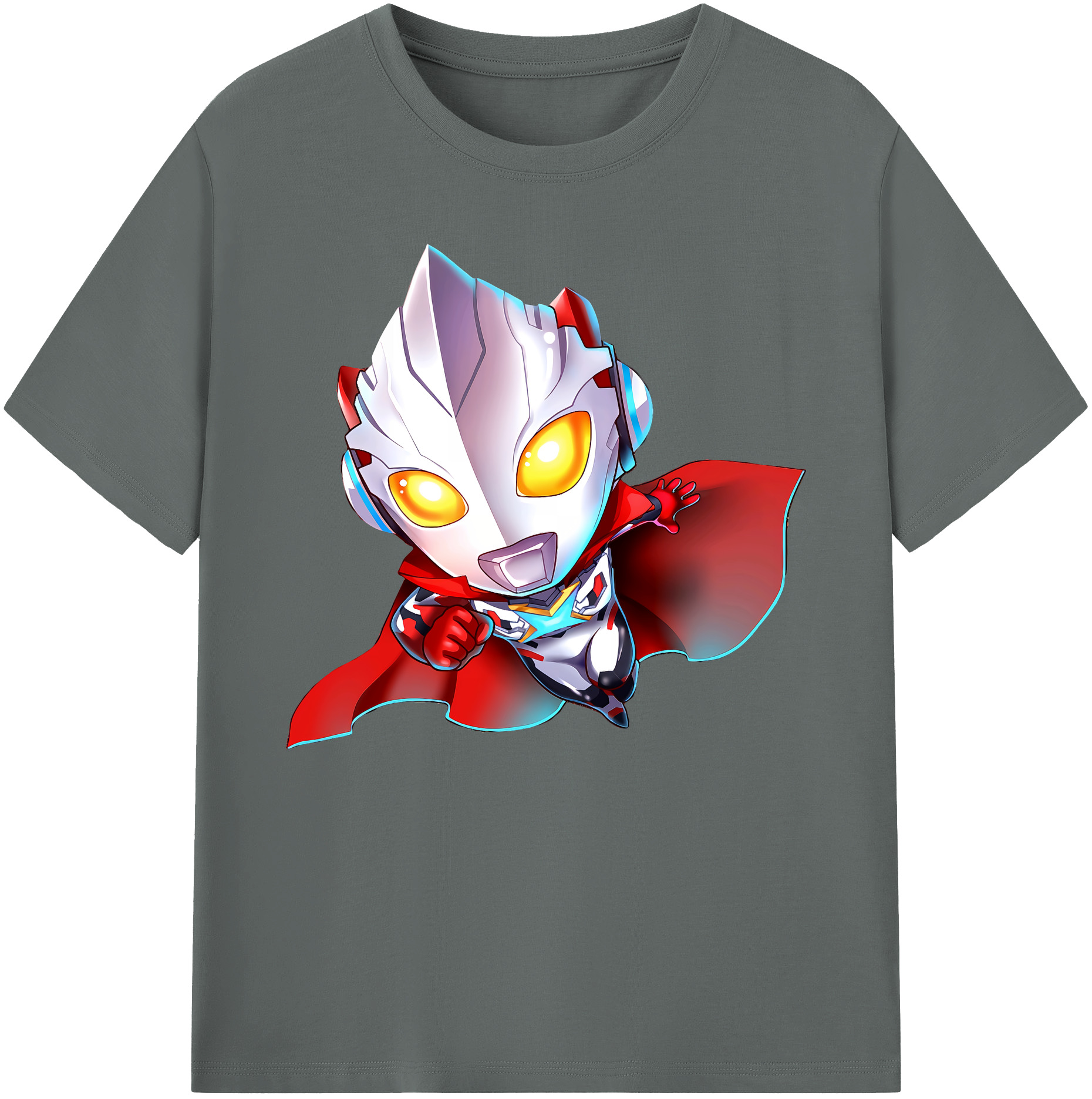 （画像用） ウルトラマン Ultraman 綿100％ メンズ半袖Tシャツ｜肌触りやわらか＆通気性